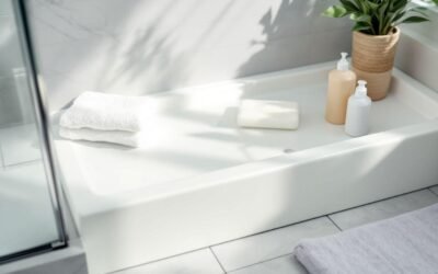 Comment nettoyer un receveur de douche en résine blanche : conseils et produits adaptés