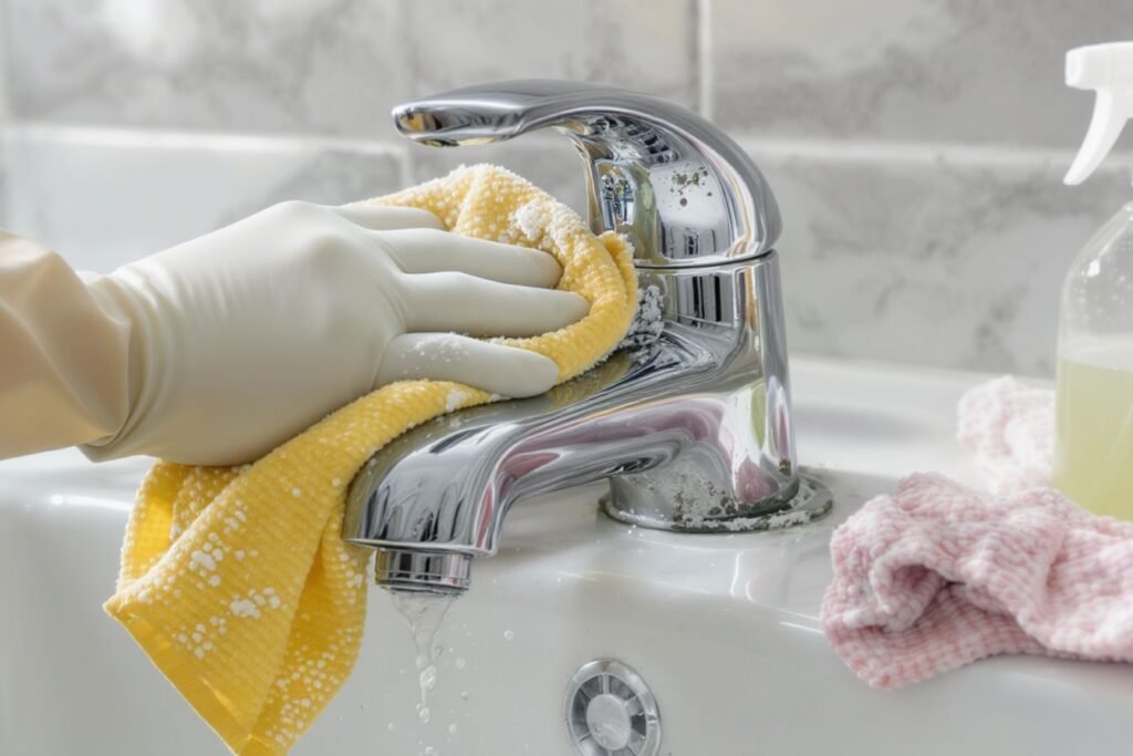 Nettoyer robinet oxydé