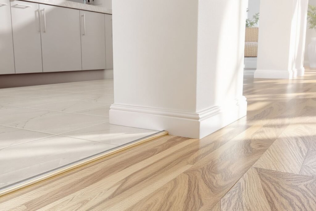 délimitation sol cuisine salon