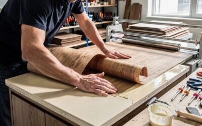 Placage bois : maîtriser les techniques modernes et innovations