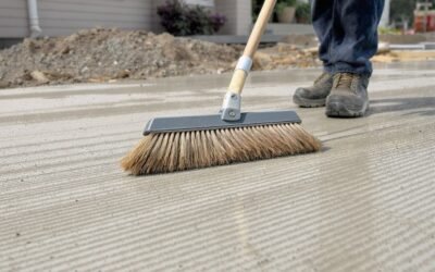 Béton balayé : le revêtement antidérapant à moins de 100€/m²