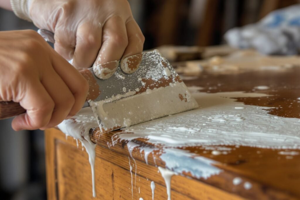 décaper un meuble en bois