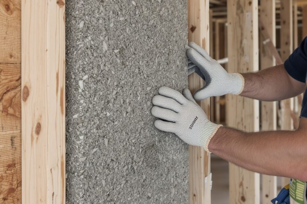 panneau laine de roche