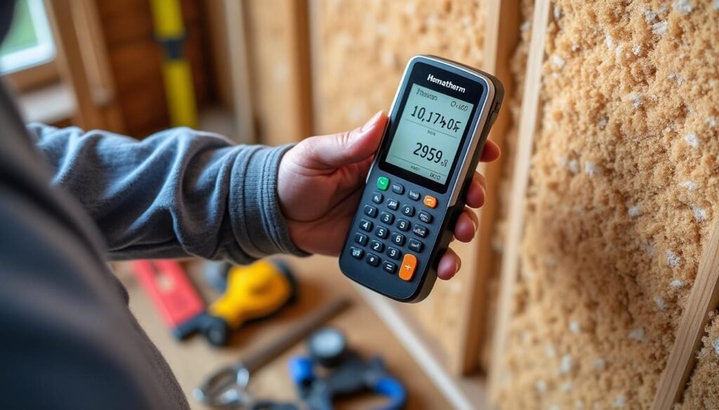 calculette homatherm : mesurez rapidement et précisément la résistance thermique de votre fibre de bois pour optimiser l'isolation de vos constructions.