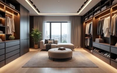 Comment bien éclairer un dressing pour optimiser votre espace