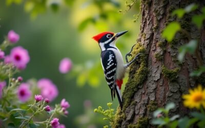 Le Pivert au Jardin : Découvrez sa Symbolique Spirituelle et son Rôle Écologique