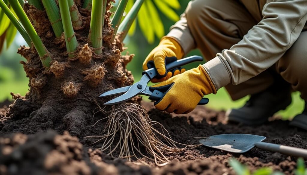 découvrez si couper les racines d'un palmier est risqué et comment le faire sans mettre l'arbre en danger pour assurer sa santé et sa croissance optimale.