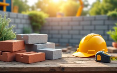 Briques pavés et parpaings : choix, prix et avantages à connaître