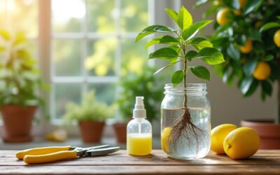 Comment réussir une bouture de citronnier facilement chez soi