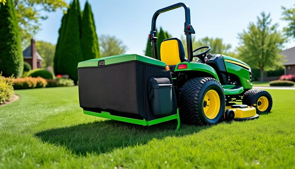 apprenez à fabriquer un ramasse-herbe simple, rapide et efficace pour votre tracteur tondeuse afin de faciliter la collecte des déchets verts et garder votre pelouse propre.