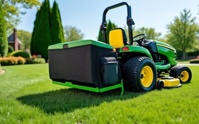 Fabriquer un ramasse herbe efficace pour tracteur tondeuse simple et rapide