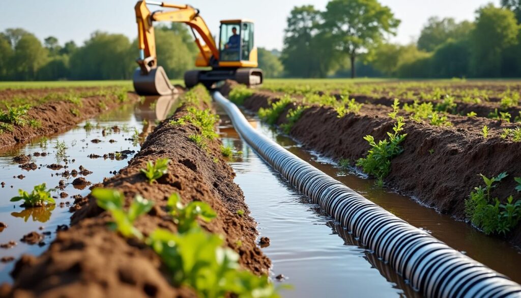 découvrez des méthodes efficaces et des conseils pratiques pour drainer un terrain gorgé d'eau et améliorer le drainage de votre sol rapidement.