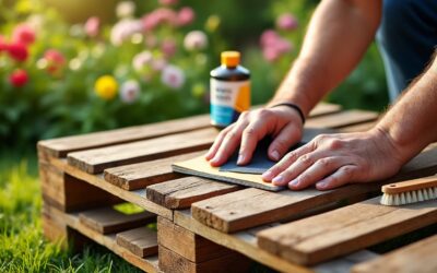 Durée de vie d’une terrasse en palette : conseils et entretien