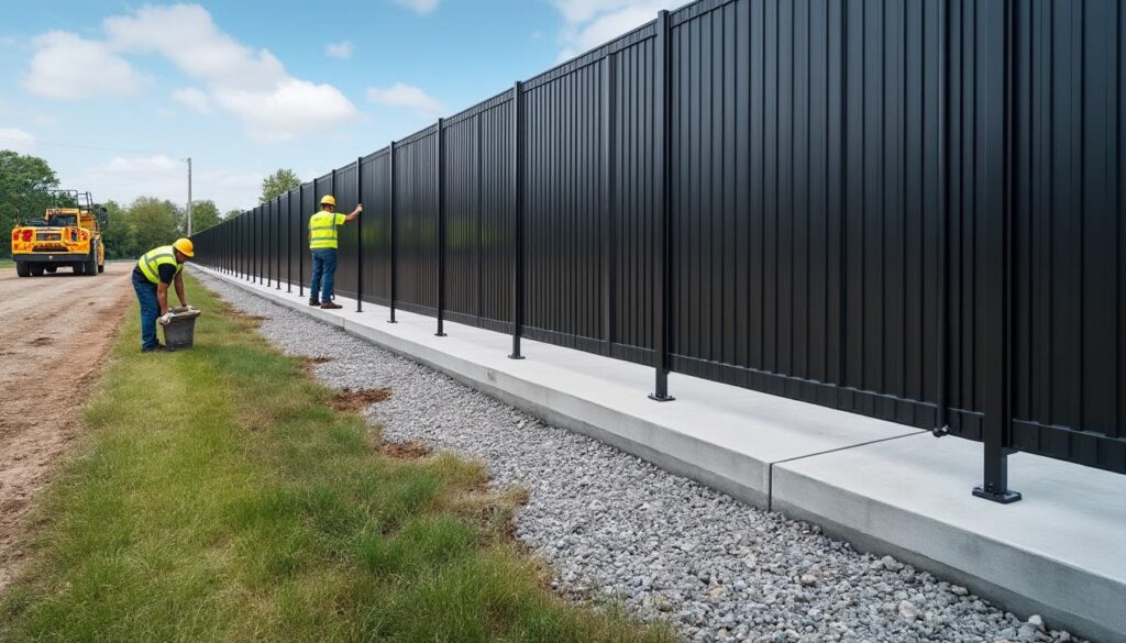 découvrez nos tarifs compétitifs pour la pose de clôture rigide avec soubassement en béton au mètre linéaire. qualité et durabilité garanties pour sécuriser votre propriété.