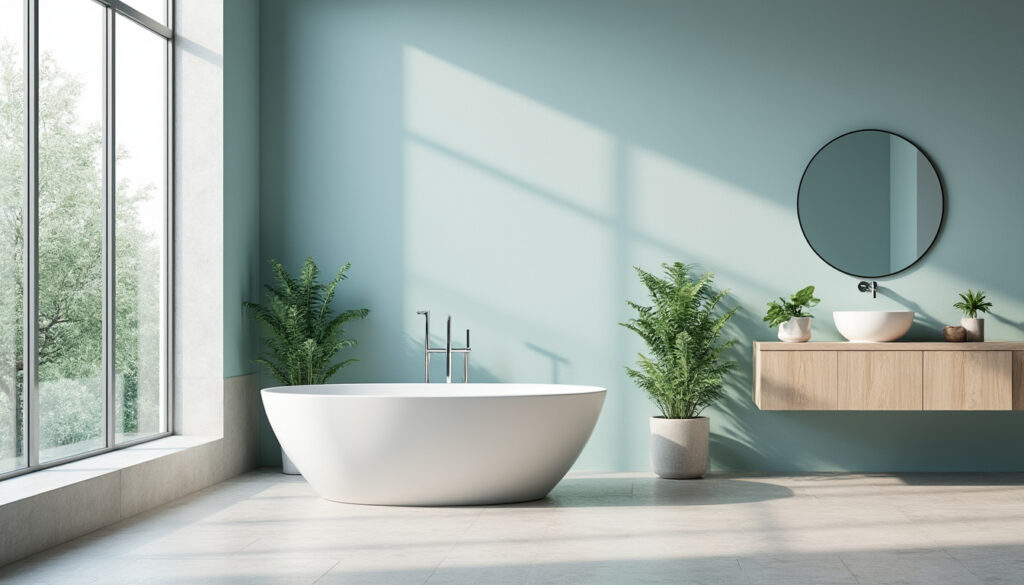 découvrez nos idées et conseils pour choisir la couleur parfaite pour votre salle de bain et créer une ambiance harmonieuse et agréable.