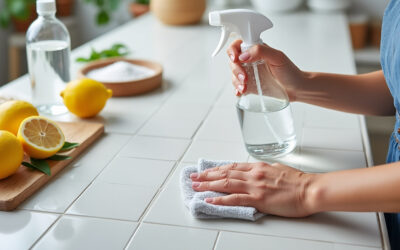 Enlever la laitance du carrelage naturellement avec des astuces simples