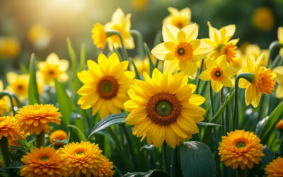 Fleur jaune : choisir et entretenir les plus belles variétés