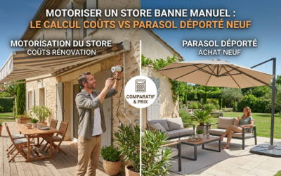 Comment motoriser un store banne manuel : est-ce vraiment utile ?