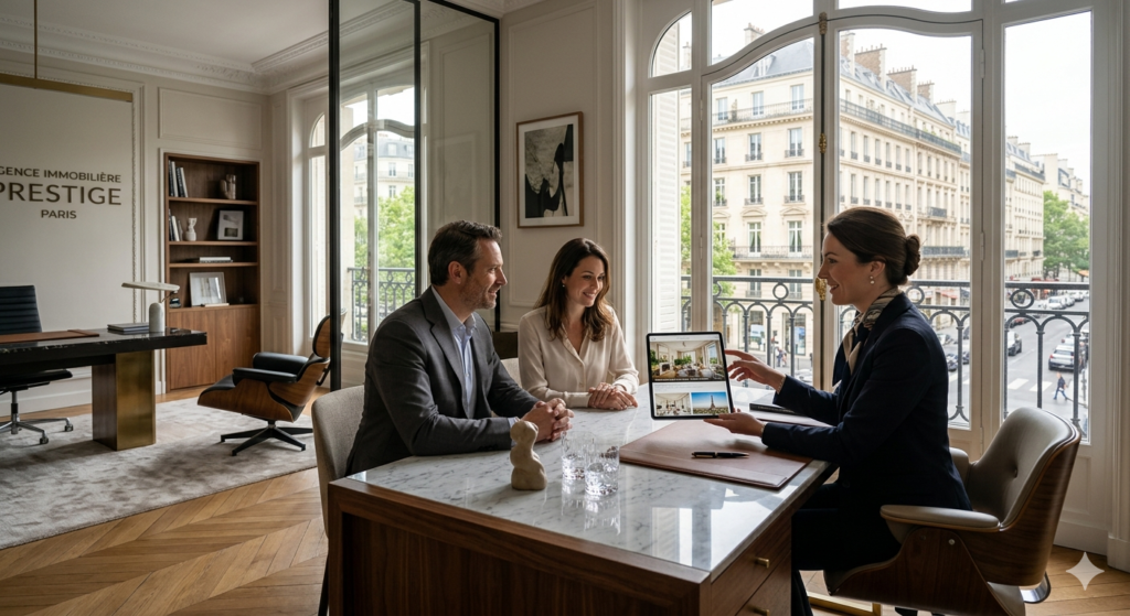 Agence immobilière Paris 16