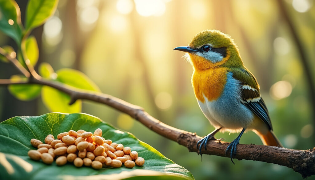 granuplume est un complément naturel conçu pour favoriser une mue harmonieuse et un plumage sain, idéal pour le bien-être de vos oiseaux.