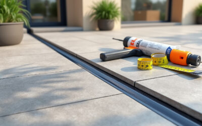 Joint de dilatation terrasse contre maison : conseils et installation
