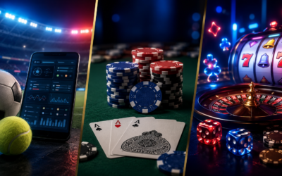 Paris sportifs, poker, casino en ligne : 3 différences clés pour les joueurs français