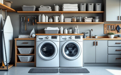 Aménager une buanderie dans le garage : astuces et idées pratiques