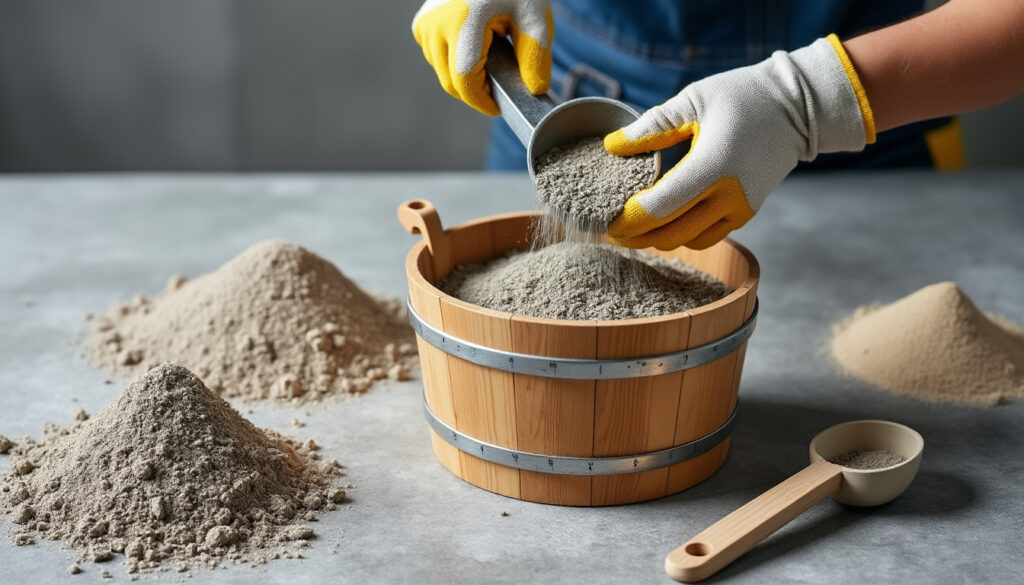 découvrez comment doser correctement le mortier avec un seau et les proportions idéales pour un mélange parfait, assurant solidité et durabilité à vos travaux de construction.