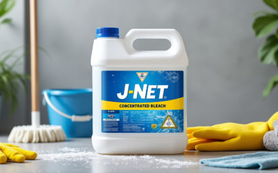 Eau de javel gros travaux J-Net bidon 5L concentré efficace