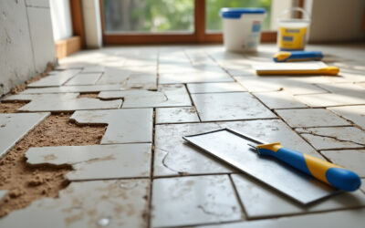 Poser du carrelage sur du carrelage : principaux inconvénients à connaître