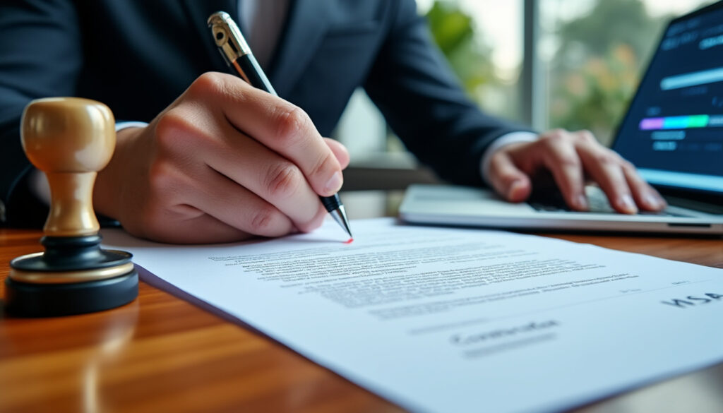 découvrez en combien de temps le virement du notaire est effectué après la signature de l’acte de vente, les délais habituels et les facteurs qui peuvent les influencer.