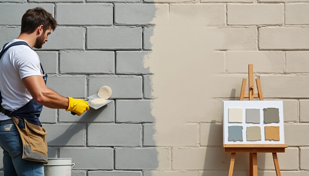 découvrez comment choisir et appliquer le bon enduit pour parpaing afin de protéger et embellir vos murs extérieurs efficacement.