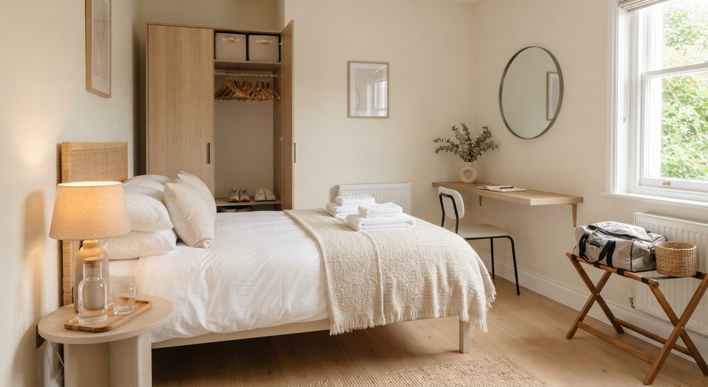 Comment aménager et optimiser l'espace dans une chambre d'amis ?
