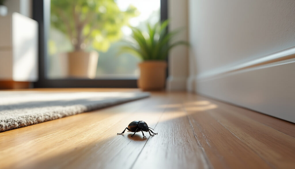 découvrez comment identifier les petits coléoptères noirs dans votre maison et les solutions efficaces pour s'en débarrasser rapidement.