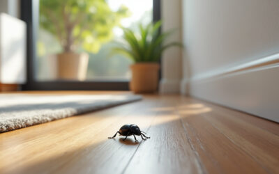Petit coléoptère noir dans la maison : identification et solutions
