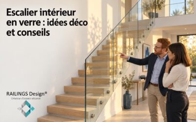 Escalier intérieur en verre : idées déco et conseils