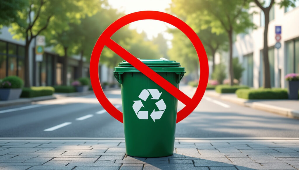découvrez la signification du logo poubelle barrée et son importance dans le tri et le recyclage des déchets pour une meilleure gestion environnementale.